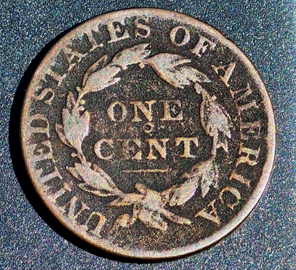 1831 Coronet Matron Head Large Cent, N10 R3Large Letters Variety VG+ Features 1C