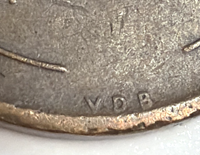 1909 VDB "WOODY" Lincoln Wheat Cent AU / XF Features Improper Alloy Error Coin