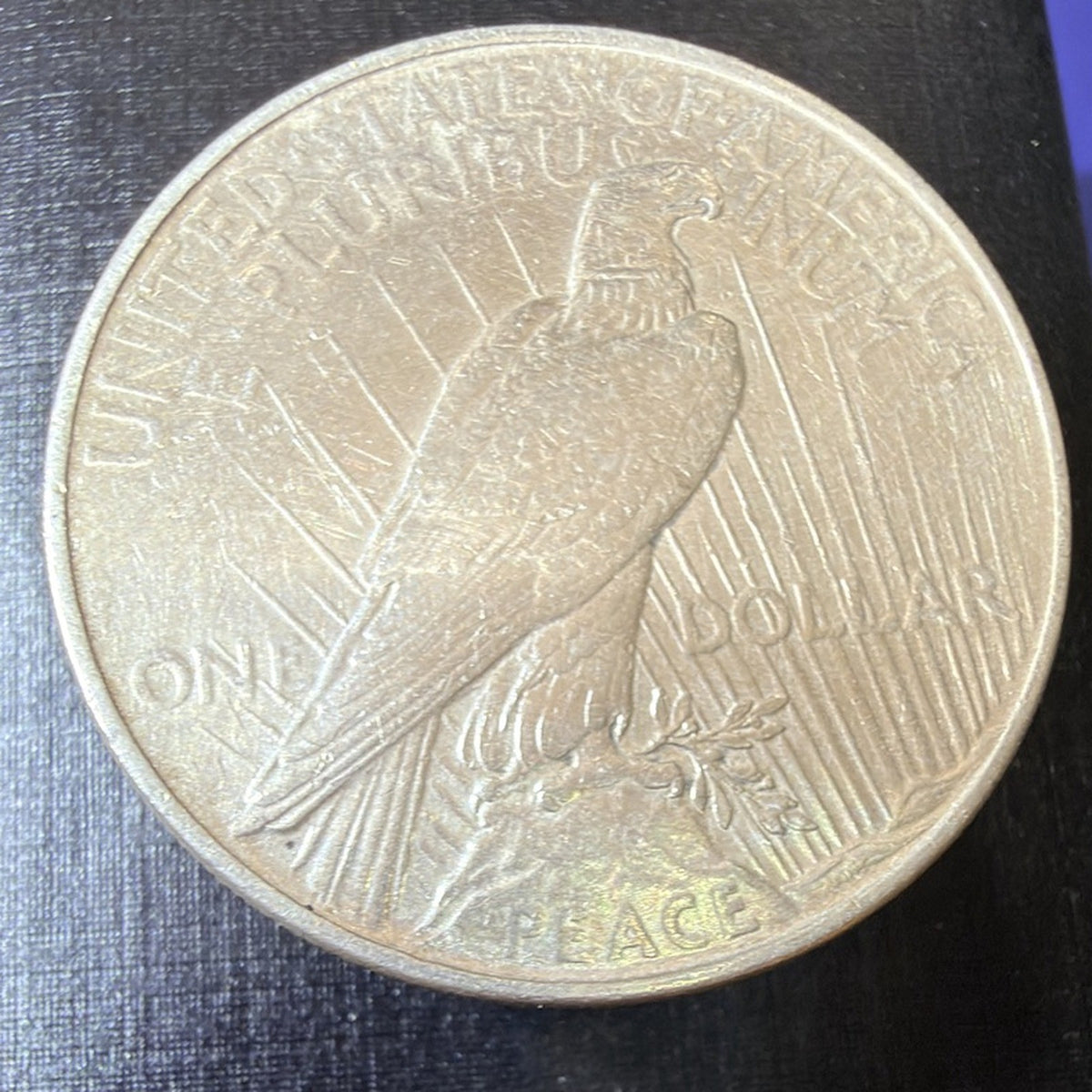1922 Peace Silver Dollar $1 XF-AU About Uncirculated 90% Silver Philadelphia
