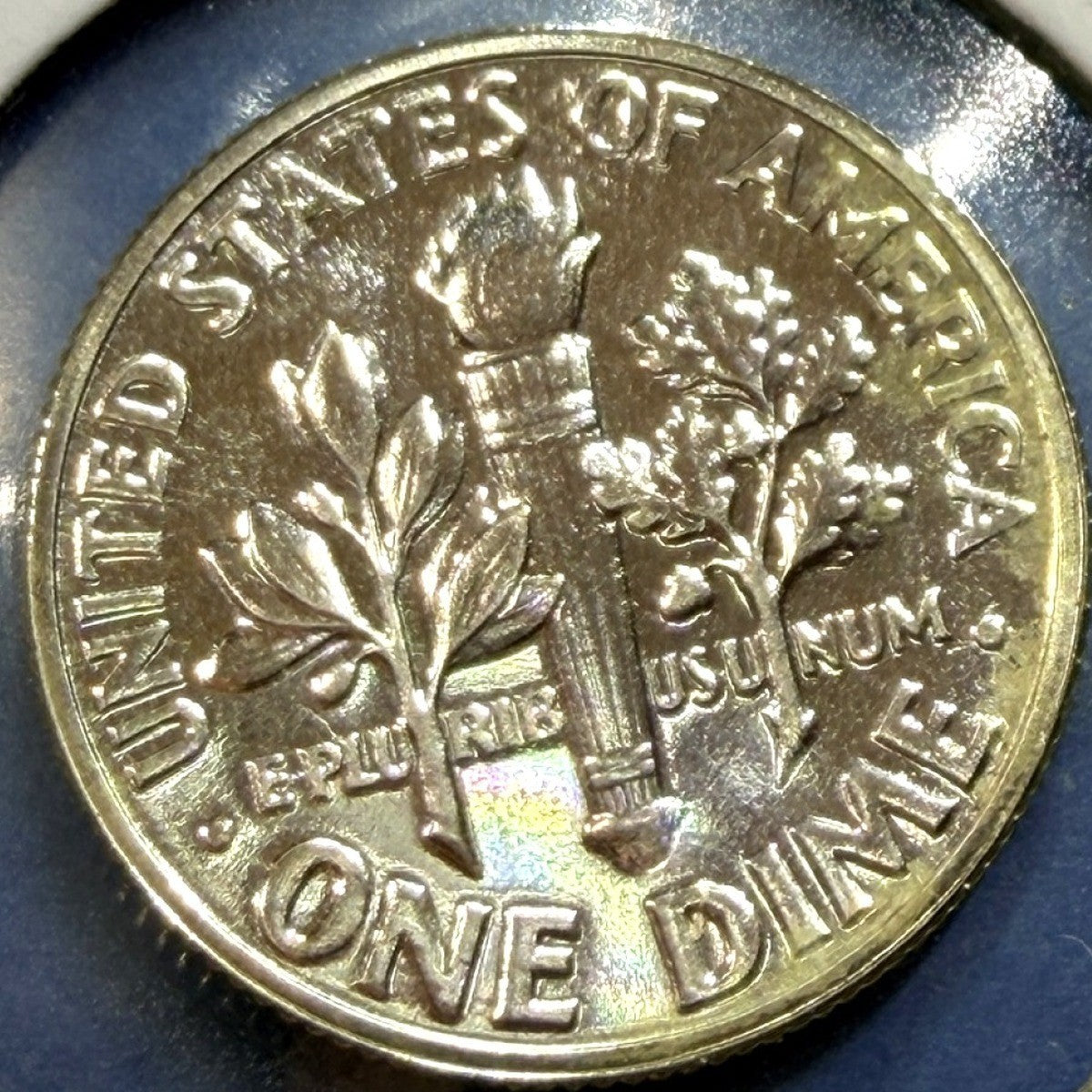 1961 Proof Roosevelt Dime 10C 90% Silver Mirror Proof Philadelphia Mint US Coin
