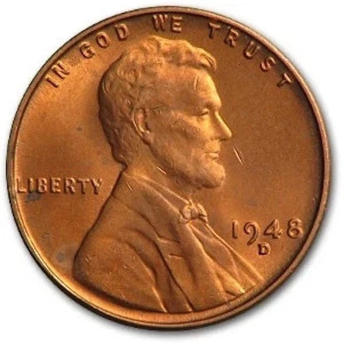 ✅ {3 Coin Set} 1948 P/D/S Lincoln Wheat Cent Choice GEM BU 1c Uncirculated Coins
