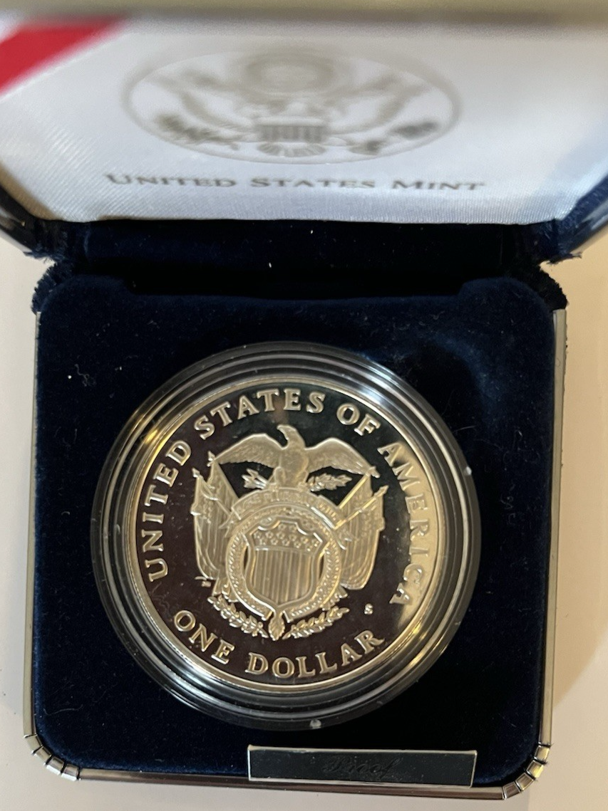 1994 S  BICENTENNIAL OF U.S. CAPITOL 90% Silver Dollar Gem Proof