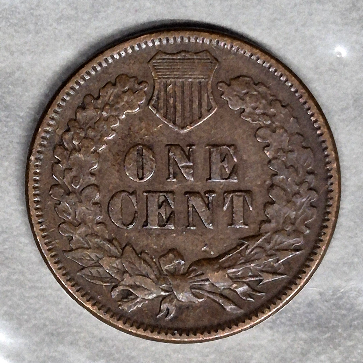 1888 Indian Head Cent Penny 1C Fine+ Bold Date Full Rims 19th Century US Coin