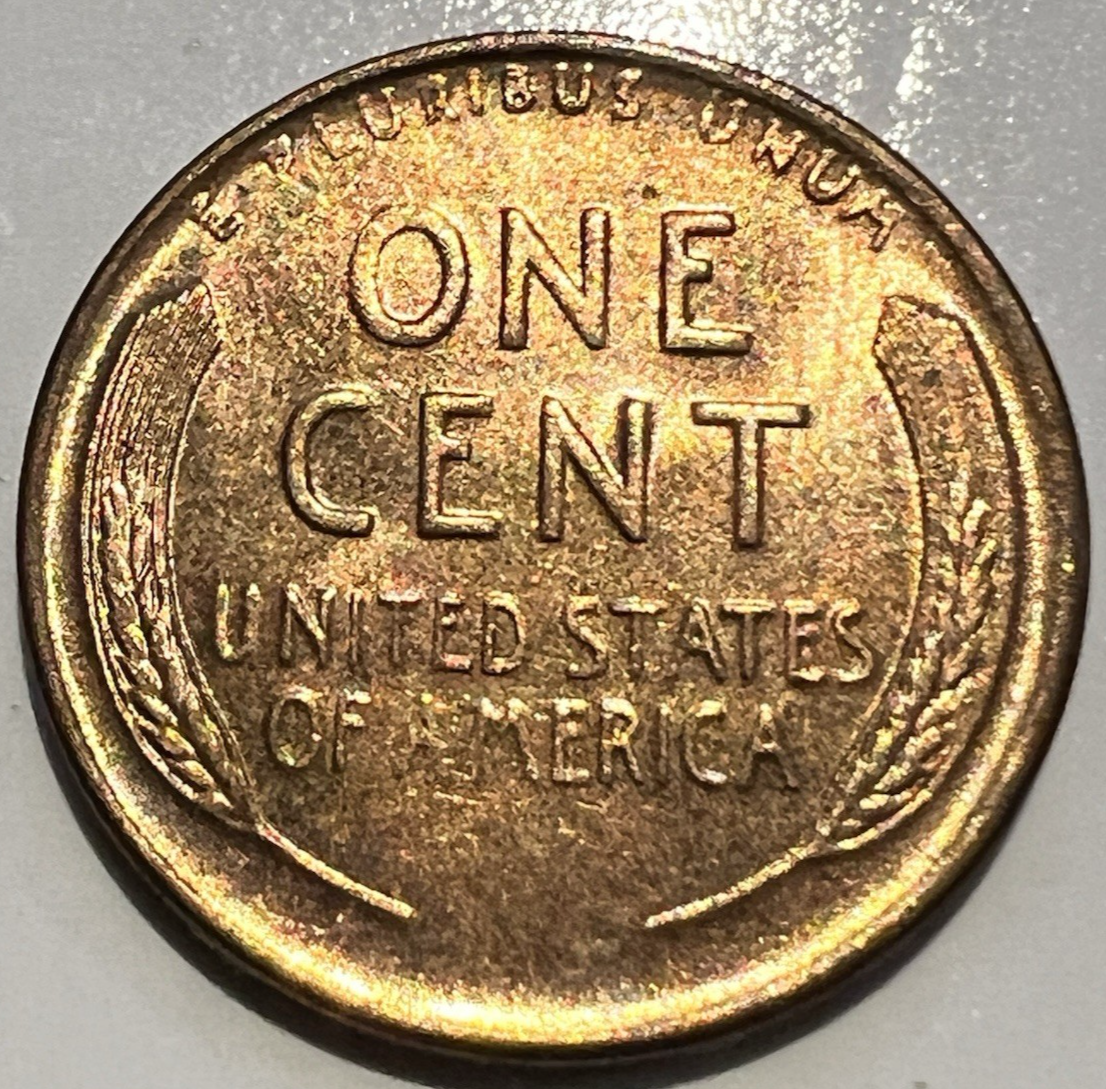 1937 S  Lincoln Wheat Cent BU Brilliant Uncirculated Gem from OBW Bank Roll