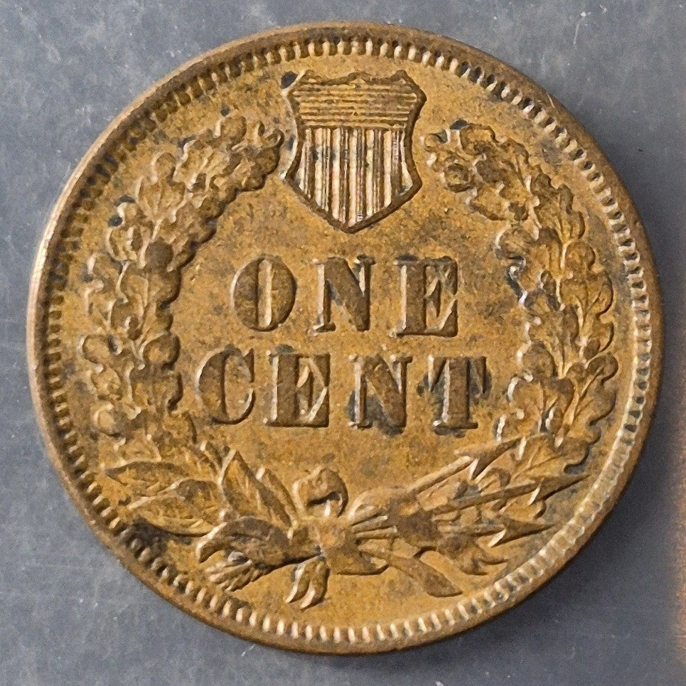 1905 Indian Head Cent Penny 1C AU About Uncirculated Full LIBERTY 4 Diamonds