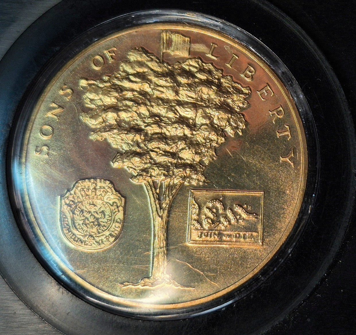 1972 Bicentennial 1776-1976 Washington Son of Liberty Medal 250th anniversary 26