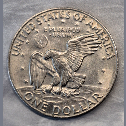 1978 Eisenhower Ike Dollar $1 Last Year of Type Philadelphia No Mint Mark AU