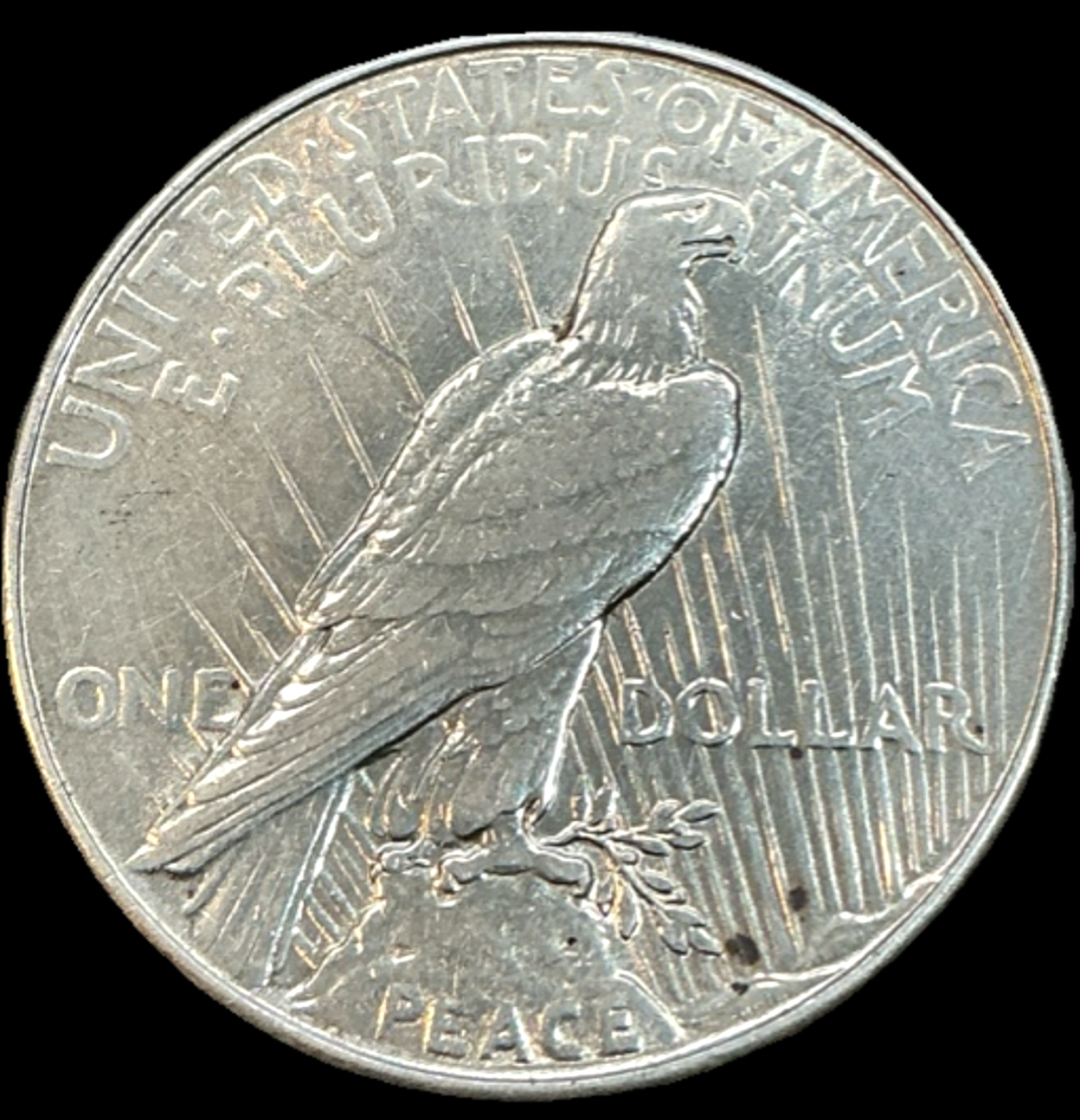 1934 AU Peace Dollar 90% Silver About Uncirculated Condition Semi-Key Date Coin