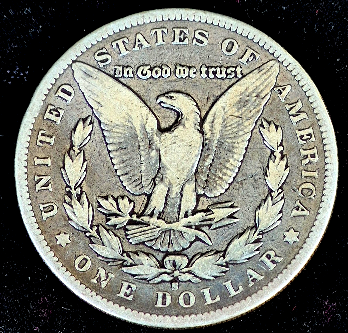 1892-S Morgan Silver Dollar Highly Sought After Key Date VG-F Features