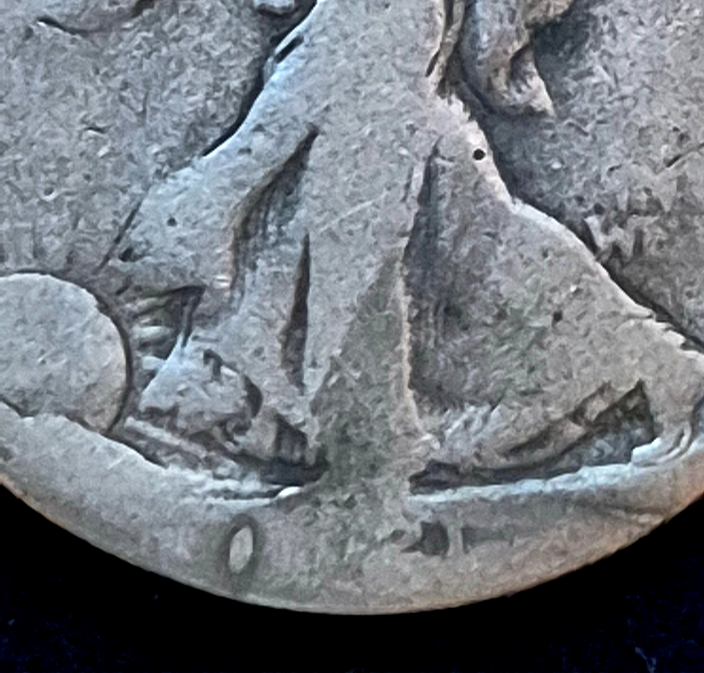 1921 S Walking Liberty Half Dollar *Low Ball, Rare/Low Mintage* 548k Minted AG-