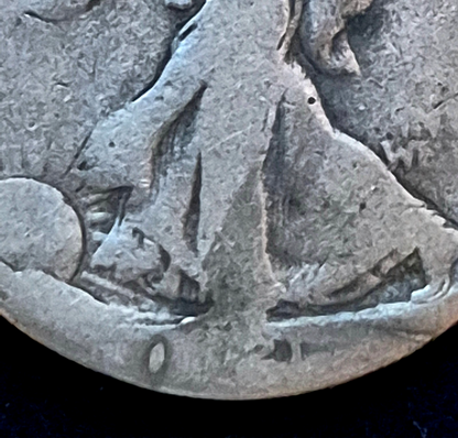 1921 S Walking Liberty Half Dollar *Low Ball, Rare/Low Mintage* 548k Minted AG-
