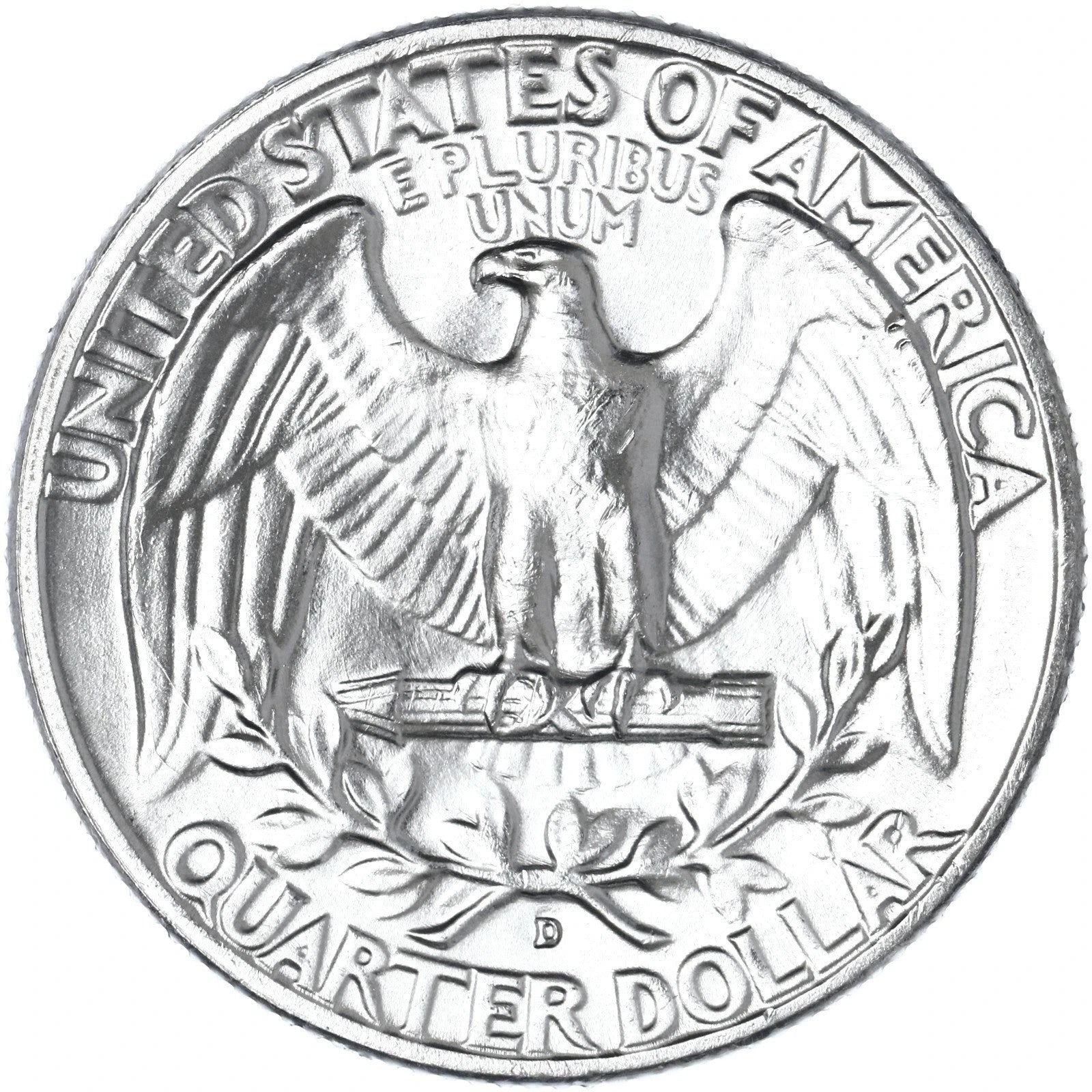 ⭐️ 1957 D Washington Quarter 90% Silver GEM BU ⭐️ Beauty US Coin from OBW Roll