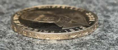 1968 J  GERMANY FEDERAL 5 MARK Friedrich Raiffeisen 0.625 SILVER COIN KM#121