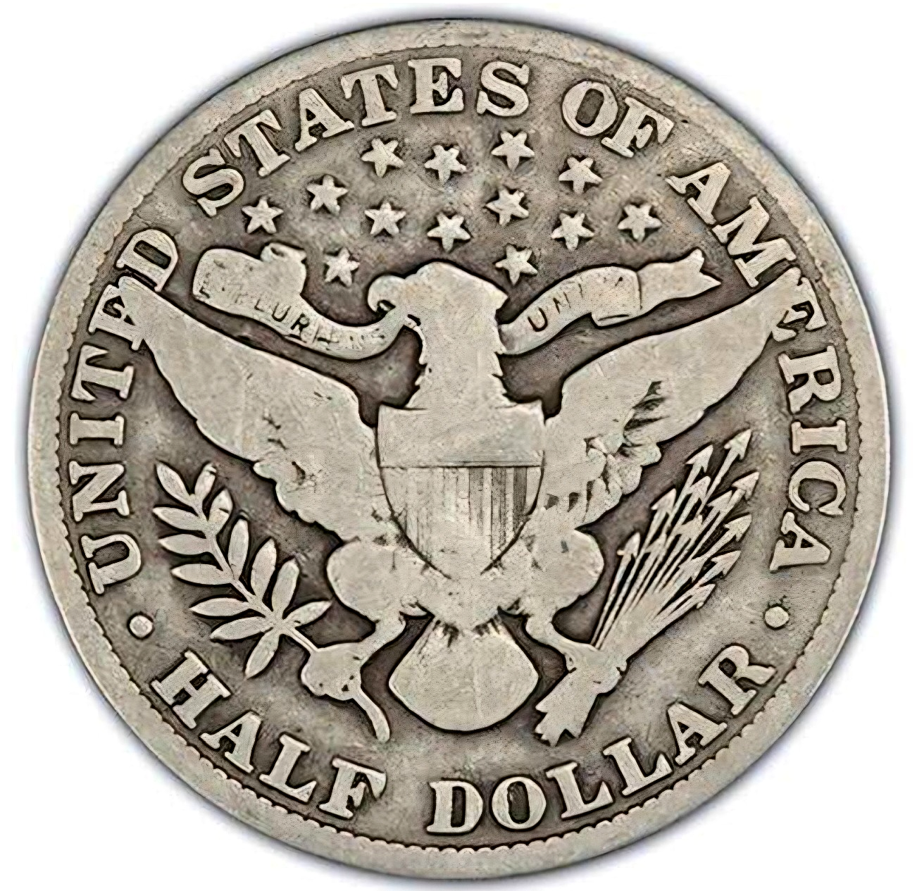 🔥 Barber Half Dollar 90% Silver 50c Average Circulated Good-Very Good Features