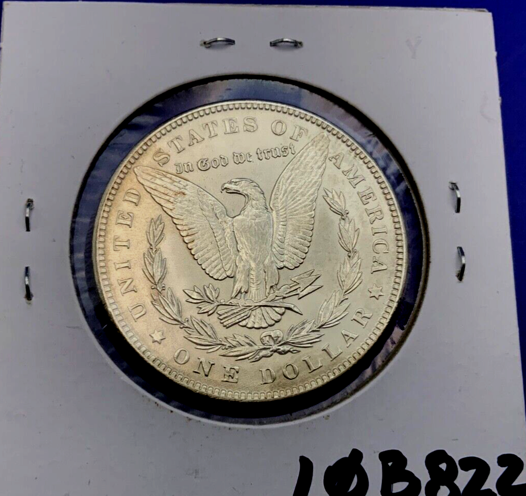 1889 Morgan 90% Silver Dollar BU Gem Shiny, Bright UNCIRCULATED Coin