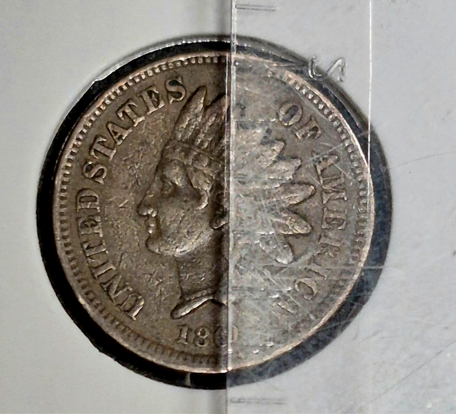 1860 Indian Head Cent, 90°+ CW Die Rotation, VF-XF Features * Video* Coin Shown