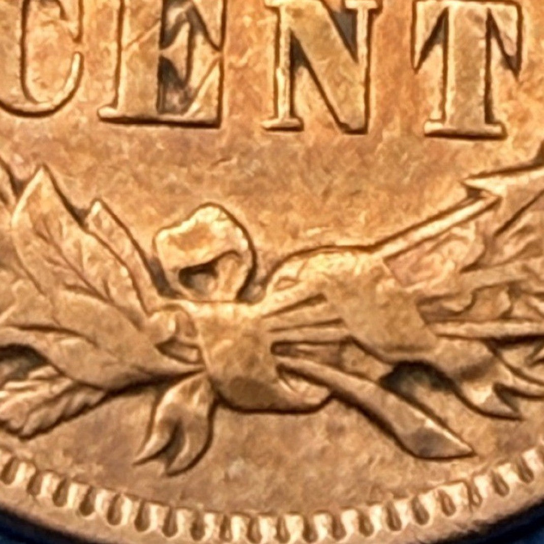 1891 Indian Head Cent 1C F-VF Fine to Very Fine Natural Toned Bronze Penny Coin