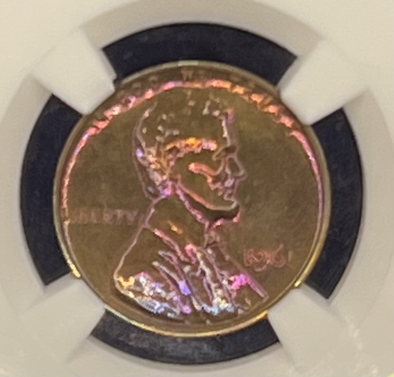 1961 NGC PF65 BN Lincoln Cent 1c🔥 PINK NEON COLOR 🌈 Toner Alert ‼️ Proof Coin