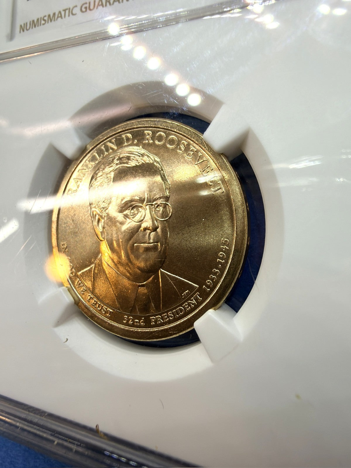 2014-P Franklin D Roosevelt Presidential Dollar $1 NGC MS67 Annual Coin Set FDR - view 3