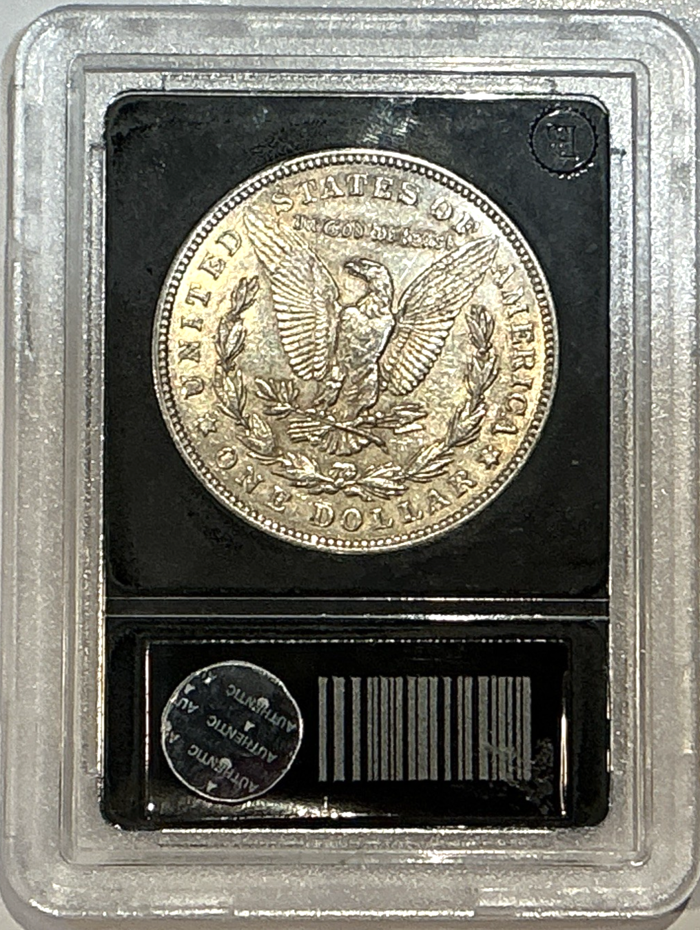 🔥1921 Morgan Silver Dollar 💎BA Authenticated💎 Very Good Condition In Slab