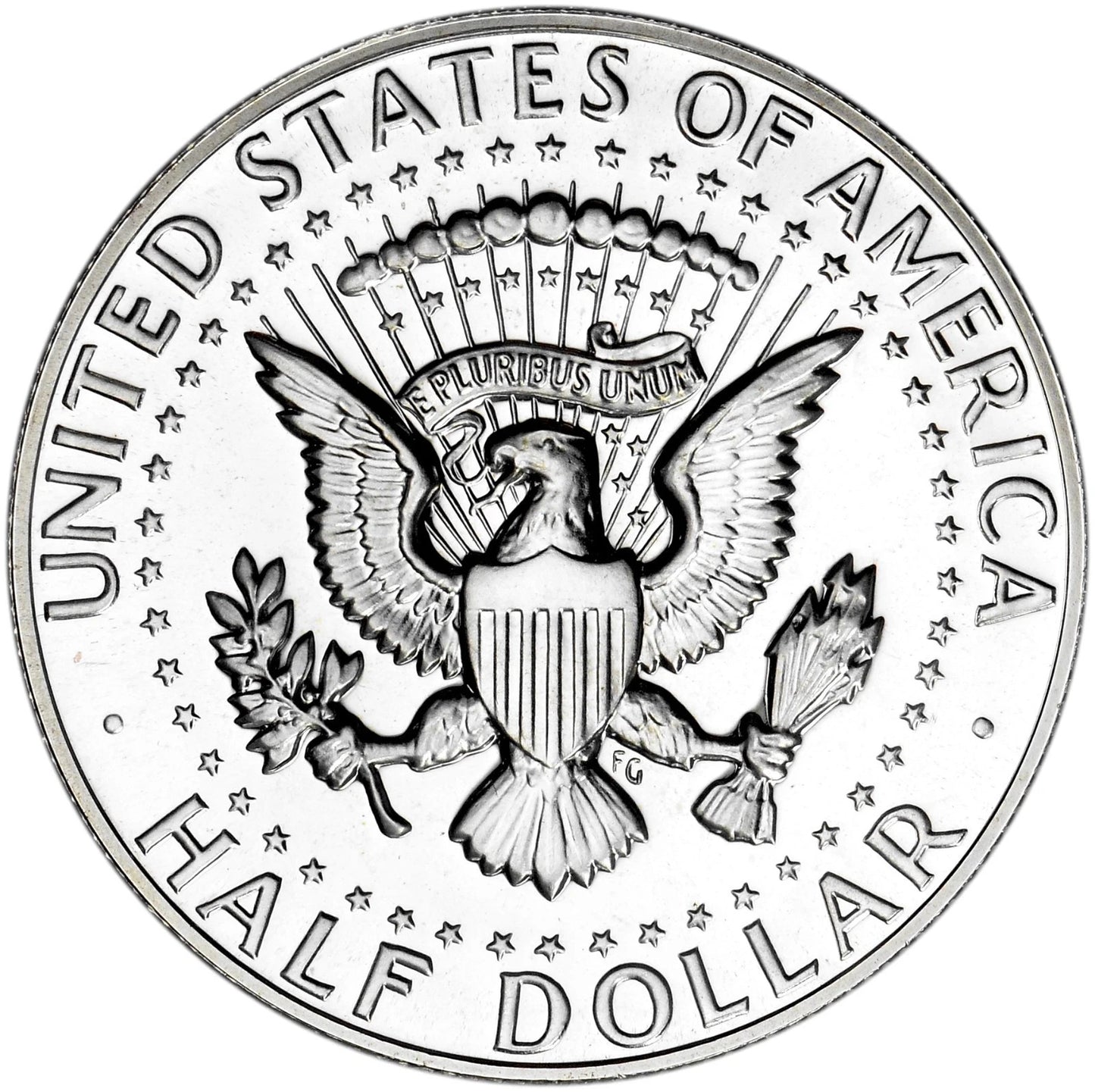 1969-S Silver Kennedy Half Dollar Brilliant Uncirculated BU 50C Bright Shiny JFK