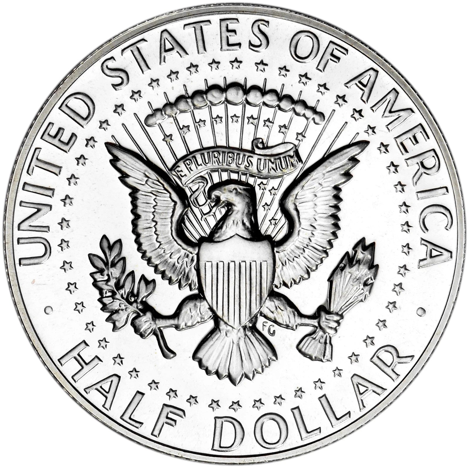 1969-S Silver Kennedy Half Dollar Brilliant Uncirculated BU 50C Bright Shiny JFK