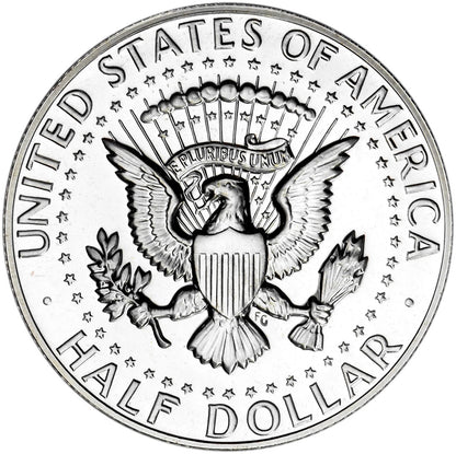 1969-S Silver Kennedy Half Dollar Brilliant Uncirculated BU 50C Bright Shiny JFK