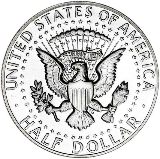 1969-S Silver Kennedy Half Dollar Brilliant Uncirculated BU 50C Bright Shiny JFK