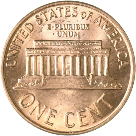 ✅ 1961-P BU UNC Lincoln Memorial 1c BRILLIANT UNCIRCULATED From OBW Roll