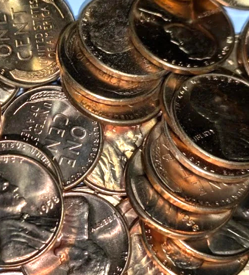 {3 Coin Set} BU Lincoln Wheat Cent Brilliant Uncirculated Penny ESTATE AUCTION