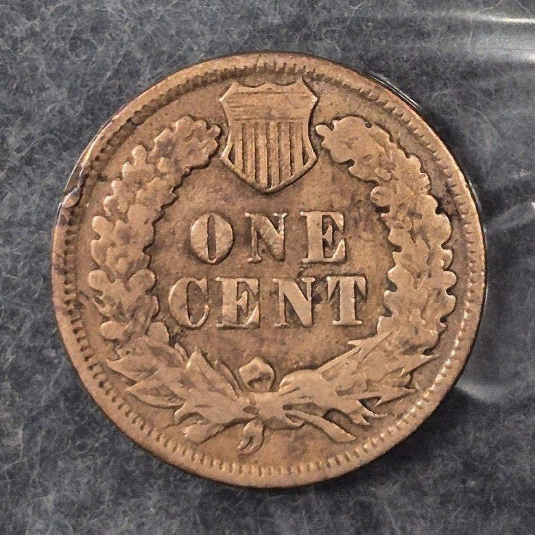 1896 Indian Head Cent Penny 1C VG Very Good Full Rims Bronze Antique US Coin