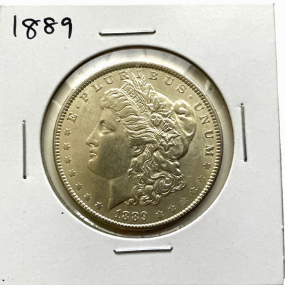 1889 P Morgan 90% Silver Dollar Crisp Strike & Sharp, Strong MS Features