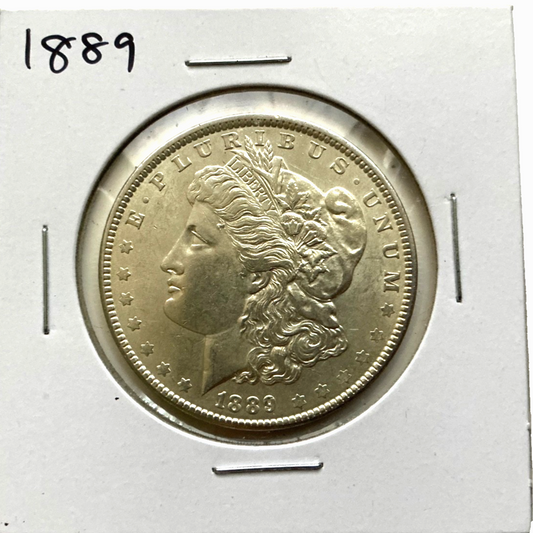 1889 P Morgan 90% Silver Dollar Crisp Strike & Sharp, Strong MS Features
