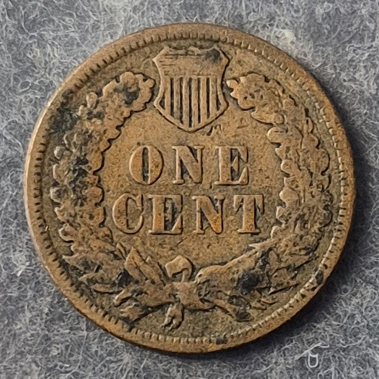 1890 Indian Head Cent Penny 1C VG Very Good Bronze Antique 19th Century US Coin