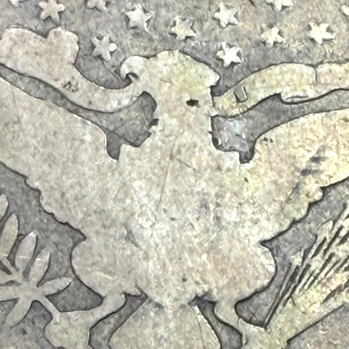 1900 Barber Half Dollar 50C G Good 90% Silver Philadelphia Liberty Head US Coin