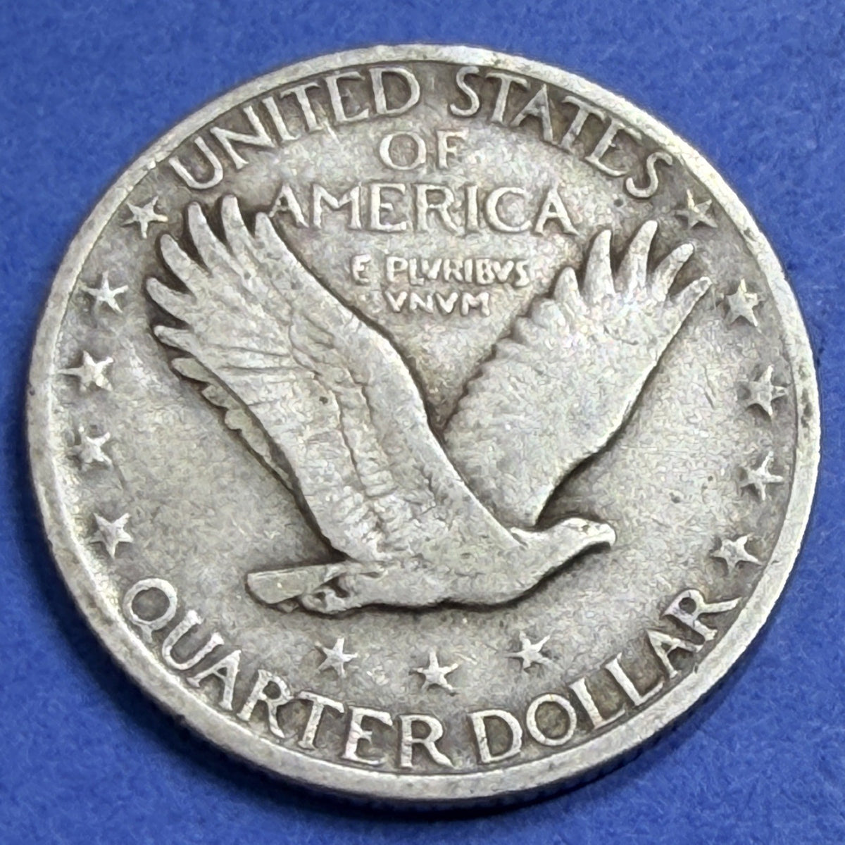 1928 Standing Liberty Quarter 25C VF Very Fine Type 2 90% Silver Classic US Coin