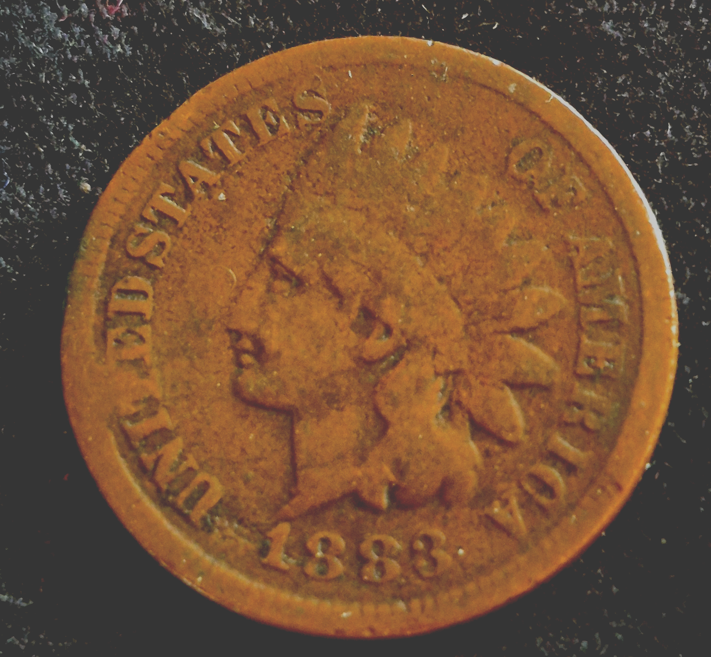 1883 1C BN Indian Cent Third Variety Bronze G-VG Features Almost 150 yrs 1C