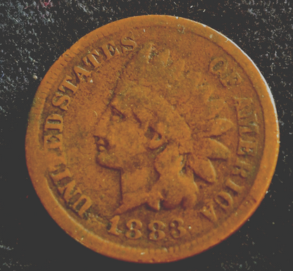 1883 1C BN Indian Cent Third Variety Bronze G-VG Features Almost 150 yrs 1C