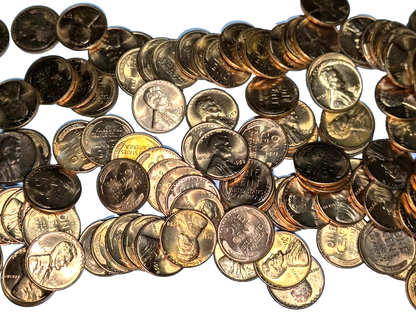 {3 Coin Set} BU Lincoln Wheat Cent Brilliant Uncirculated Penny ESTATE AUCTION