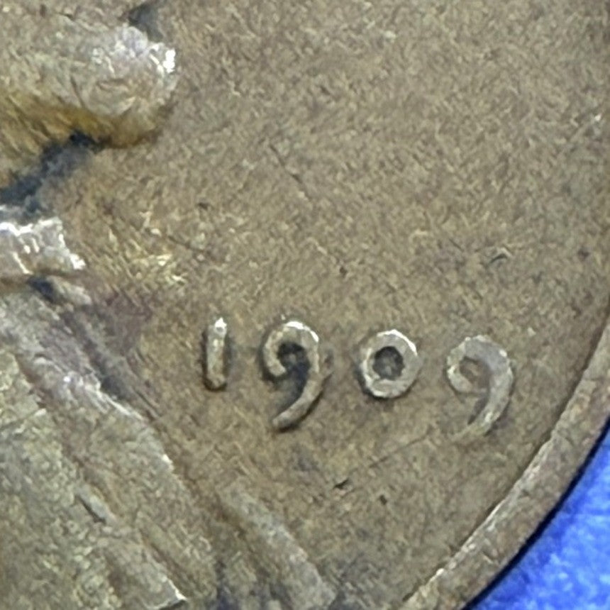 1909 Lincoln Wheat Cent 1C VF Very Fine First Year of Issue Philadelphia Penny