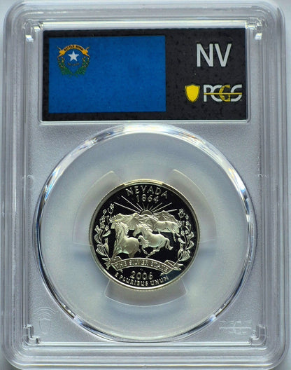 2006 S State Quarter Set 90% Silver PCGS High Graded PR69DCAM (NV/SD/CO/ND/NE)