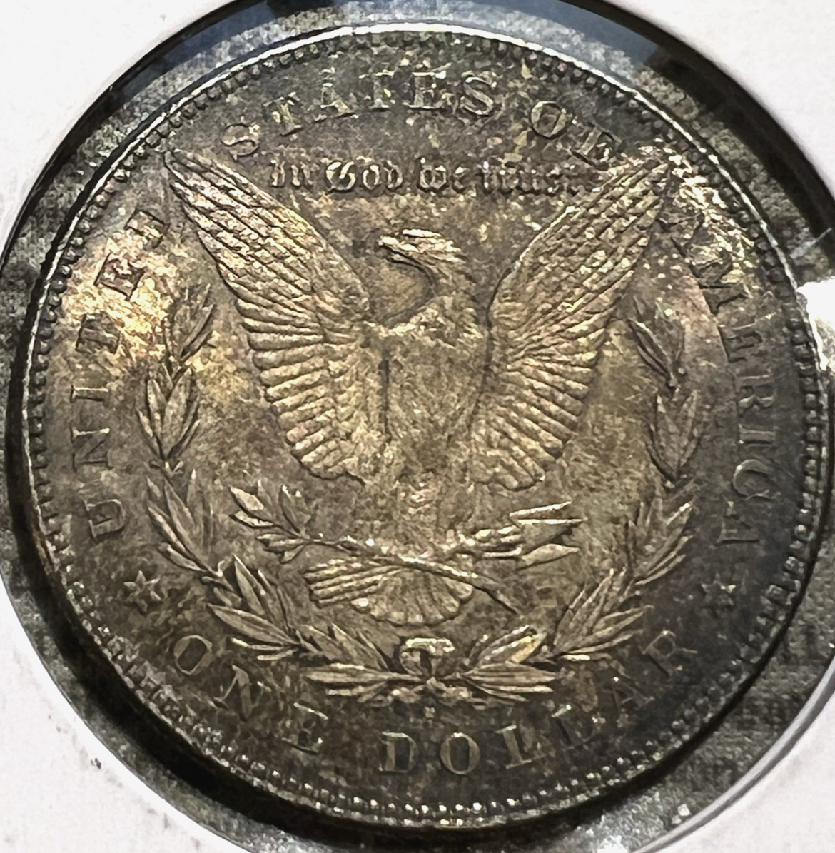 1878 FIRST YEAR Morgan Dollar 90% Silver SUPER Toned Sharp INCREDIBLE Features