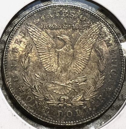 1878 FIRST YEAR Morgan Dollar 90% Silver SUPER Toned Sharp INCREDIBLE Features