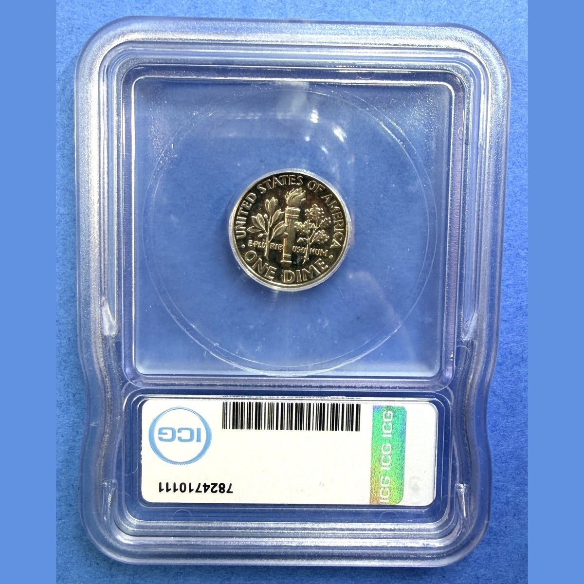 1988-S Roosevelt Dime Proof ICG PR70 DCAM Perfect Deep Cameo 10C Clad Coin