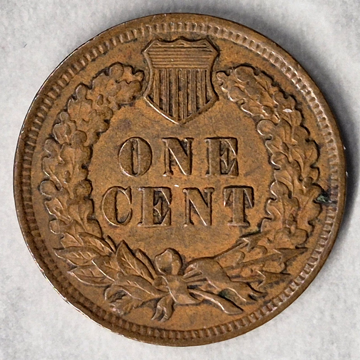 1907 Indian Head Cent Penny 1C XF+ Extremely Fine Full LIBERTY Bronze Brown