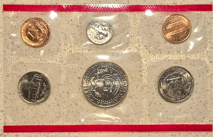 1995 P&D U.S Mint Set Uncirculated BU Coins OGP and Hard to Find Re-Order Card