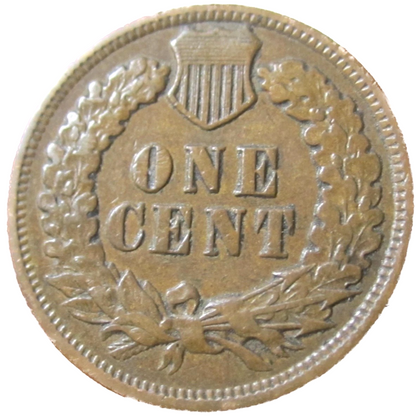 1902 Indian Head Penny Fine - Very Fine Condition (F-VF) Very Sharp Strike Coins