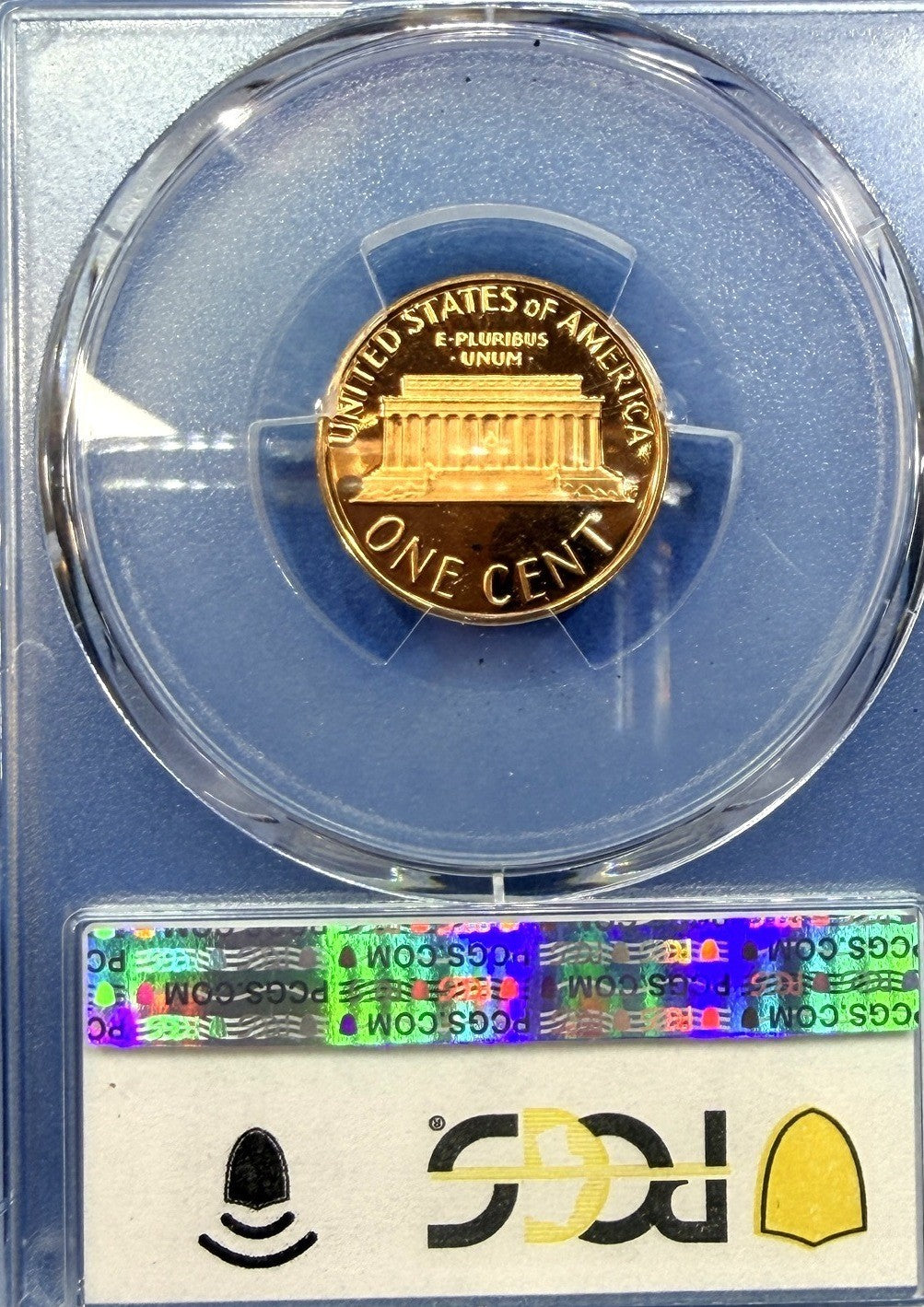 1978-S Lincoln Memorial Cent 1C PCGS PR67RD DCAM Red Deep Cameo Proof Penny