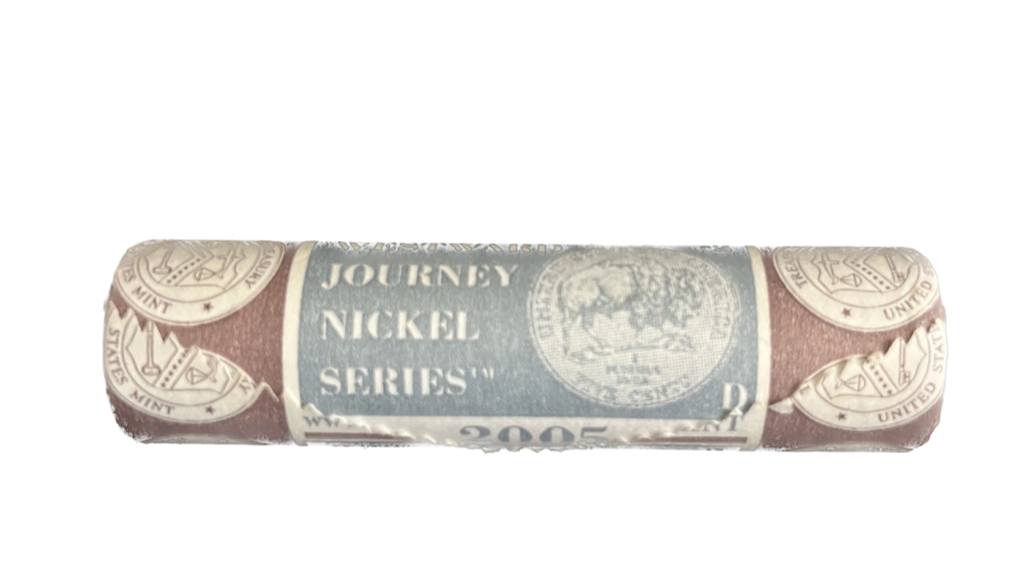 ⭐️ 2005-D Jefferson Buffalo Nickel Westward Journey BU Coin From U.S. Mint Roll