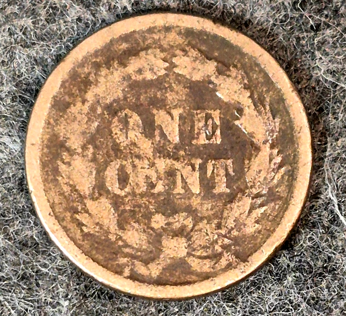 1859 Indian Head Cent First Year Good Features Laurel Wreath Reverse Coin Shown
